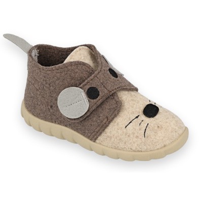 Scarpe per bambini Befado 526P106 beige grigio