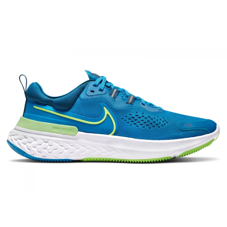 Nike React Miler 2 M CW7121-402 scarpa da corsa blu