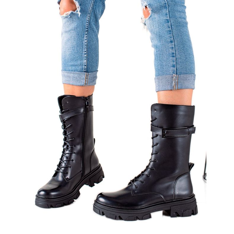 Stivali classici Sergio Leone nero