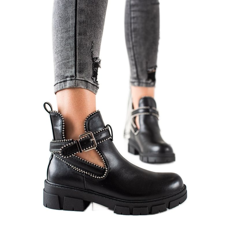 Bestelle Lavoratori della moda slip-on nero