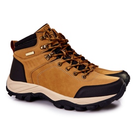 PE1 Scarpe da trekking calde da uomo Camel Dannis marrone