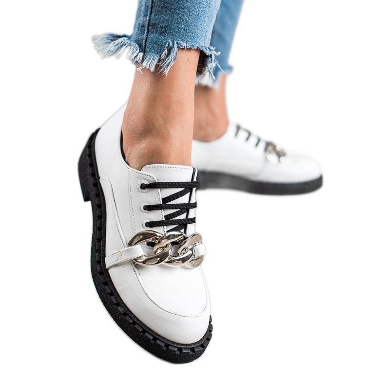 TRENDI Scarpe bianche alla moda bianca