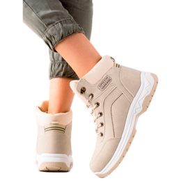 TRENDI Trappers caldi beige