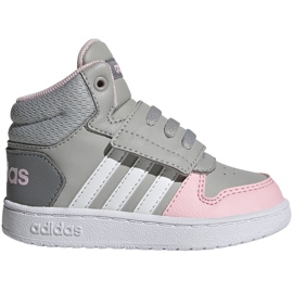 Adidas Hoops Mid 2.0 I Jr GZ7779 scarpe bianco