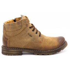 ABIS Calde scarpe da uomo 197 marroni marrone