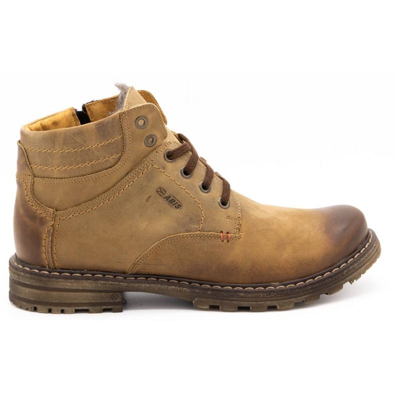 ABIS Calde scarpe da uomo 197 marroni marrone