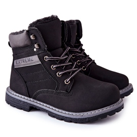 PA1 Tombe Trappers riscaldate nere per bambini nero