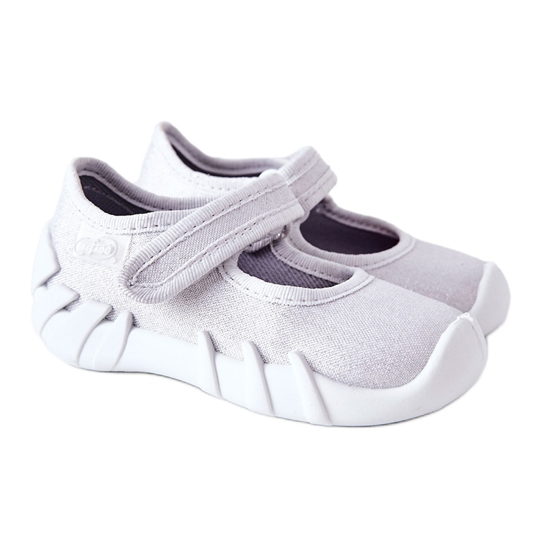 BEFADO S.A. Inblu Shiny Pantofole 109P222 Argento