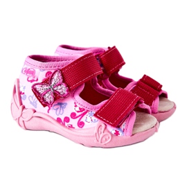 BEFADO S.A. Sandali Inblu Con Velcro 342P021 Rosa