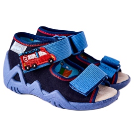 BEFADO S.A. Sandali Inblu Con Velcro 350P014 Navy Blue blu navy