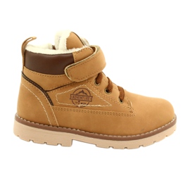 Operai Isolati con Pelliccia American Club GC29/21 Camel beige marrone giallo