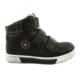 American Club Scarpe Sportive Alte Con Pelliccia American GC19/21 Nere nero
