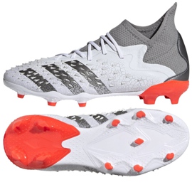 Scarpe da calcio Adidas Predator Freak.1 Fg Jr FY6260 multicolore bianca