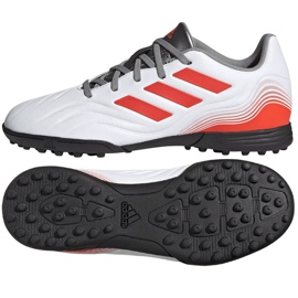 Scarpe da calcio Adidas Copa Sense.3 Tf Jr FY6163 multicolore bianco
