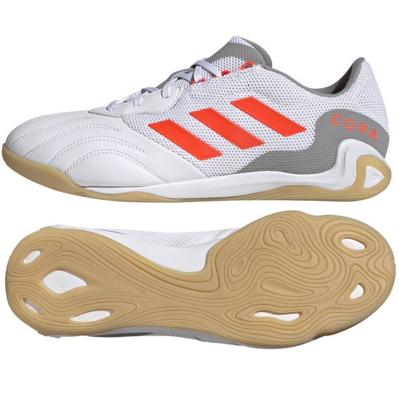 Scarpe da calcio Adidas Copa Sense.3 In Sala M FY6191 multicolore bianca