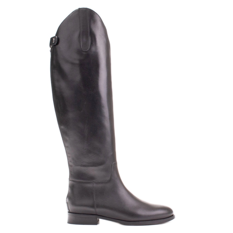 Marco Shoes Stivali con cerniere e gomma elastica nero