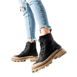 Seastar Scarpe da trekking isolate alla moda nero