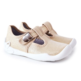 BEFADO S.A. Pantofole Ballerina Befado Shiny 115X003 Dorato d'oro