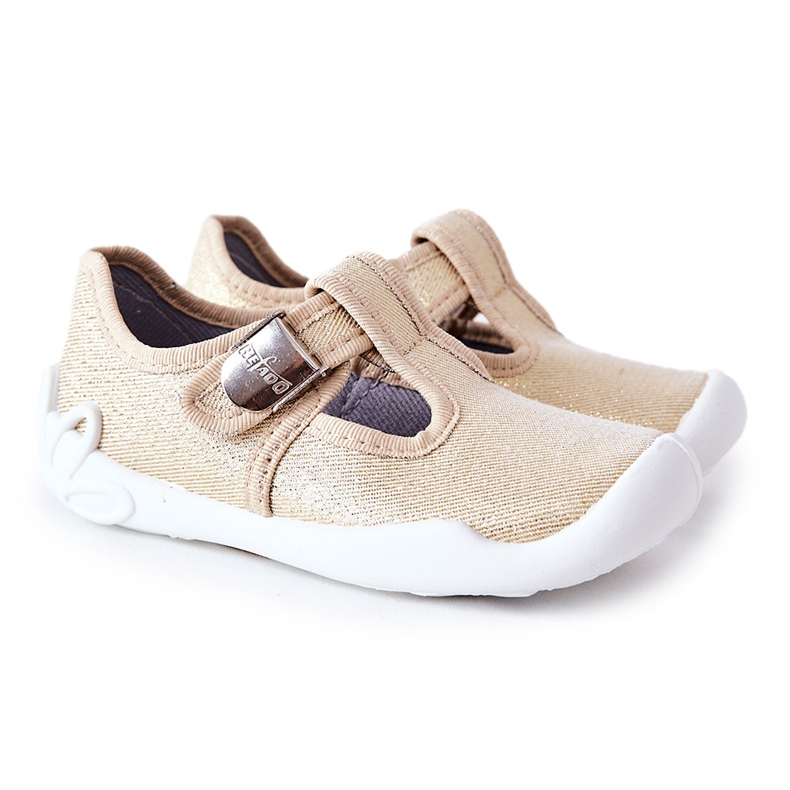 BEFADO S.A. Pantofole Ballerina Befado Shiny 115X003 Dorato d'oro