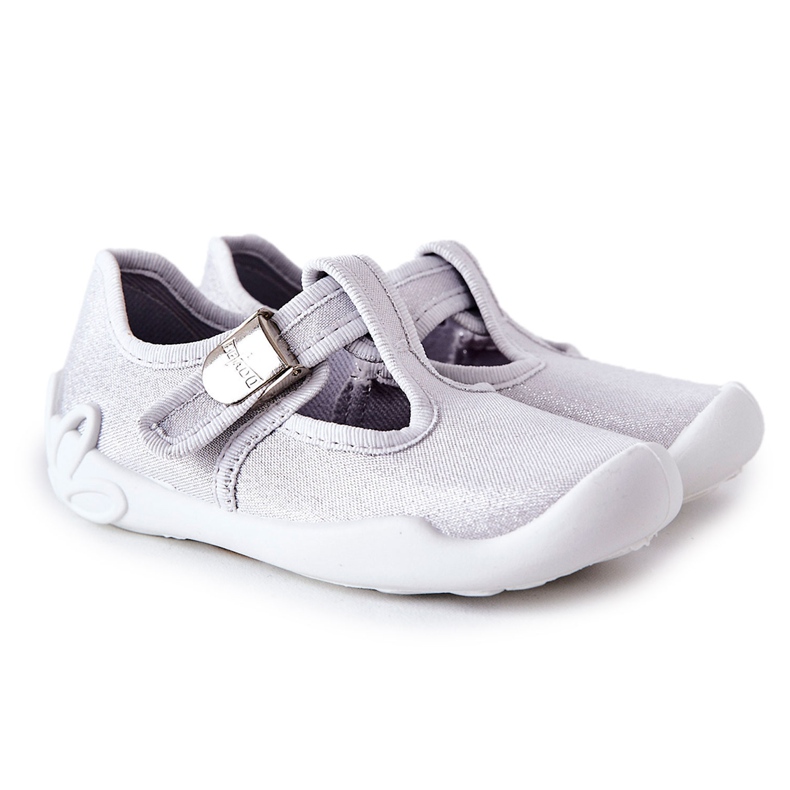 BEFADO S.A. Pantofole Ballerina Befado Shiny 115X001 Argento d'argento