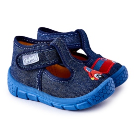 BEFADO S.A. Pantofole Befado Car 531P099 Scarpe blu navy