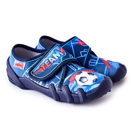 BEFADO S.A. Ciabatte Befado Blu Velcro 273X321
