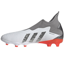 Scarpe da calcio Adidas Predator Freak.3 Ll Fg M FY6293 grigio, bianco bianca
