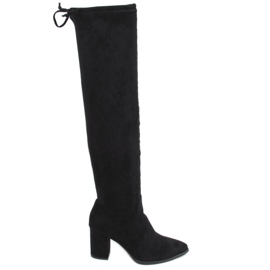 Stivali con tacco alto di Peti Black nero