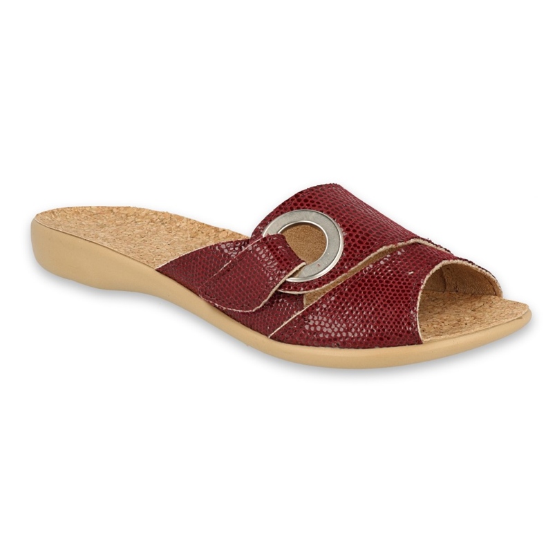 Scarpe da donna Befado pu 265D021 marrone rosso