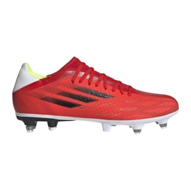 Scarpe da calcio Adidas X Speedflow.3 Sg M FY3286 multicolore arance e rossi