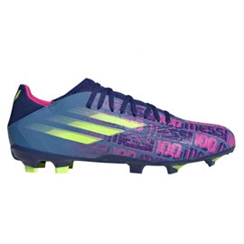 Scarpe da calcio Adidas X Speedflow Messi.3 Fg M FY6888 blu navy, viola, blu, multicolore blu