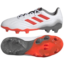 Scarpe da calcio Adidas Copa Sense.3 Fg Jr FY6154 multicolore bianco