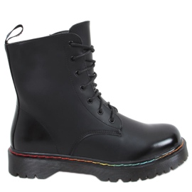 Martensiaki con il filo colorato Ohio Black nero