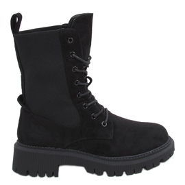 Stivali militari con tomaia a calzino Nevada Black nero