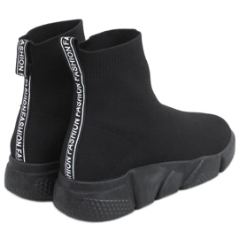 Sneaker a calzino Cento Black nero