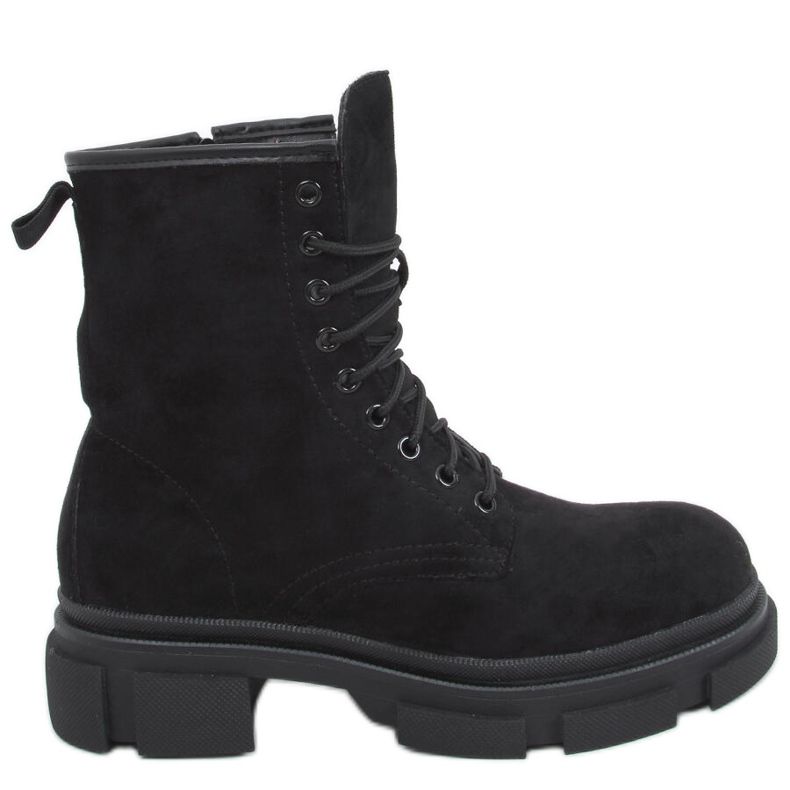 Lavoratori in pelle scamosciata Dazy Black nero