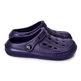 BEFADO S.A. Pantofole da uomo Kroks Befado 154M003 Navy Blue blu navy