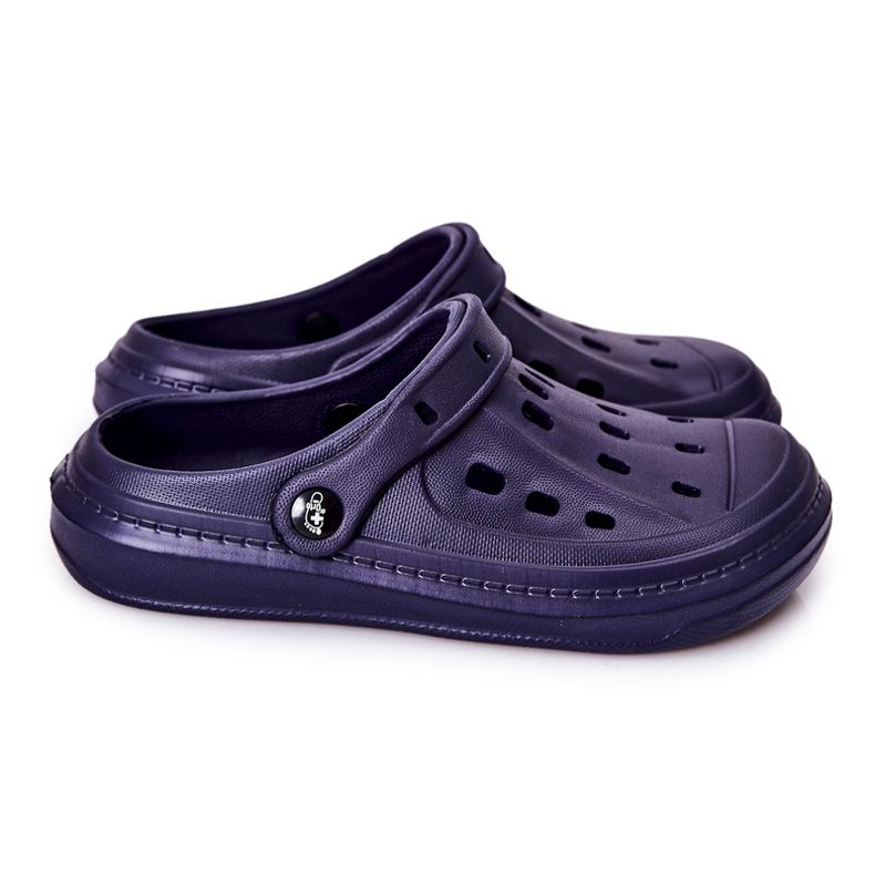 BEFADO S.A. Pantofole da uomo Kroks Befado 154M003 Navy Blue blu navy