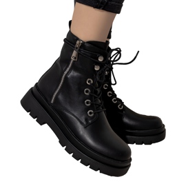 Stivali da donna isolati Black Hillman nero