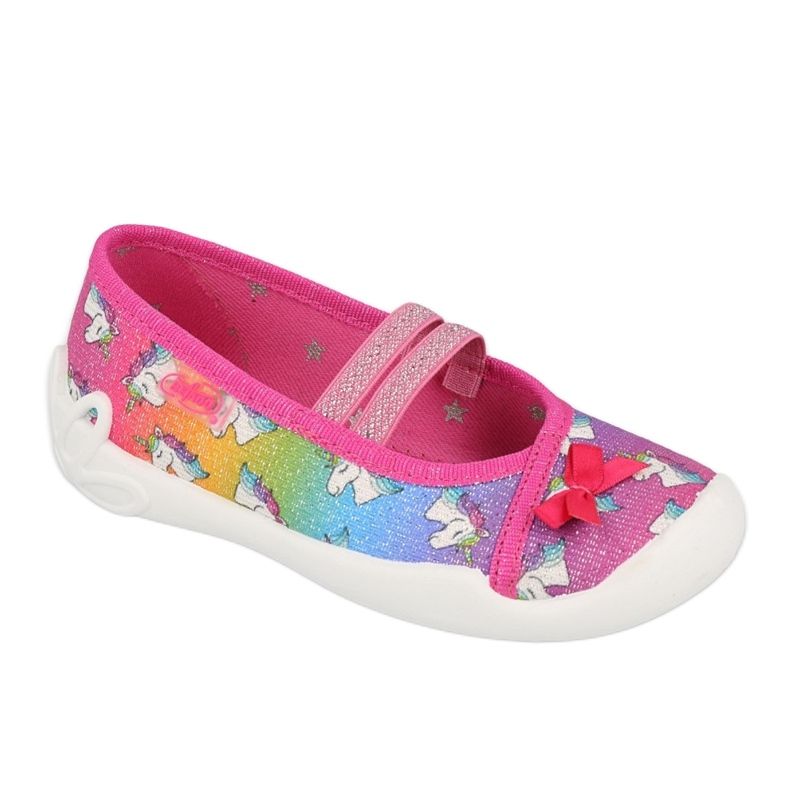 Scarpe per bambini Befado 116Y296 rosa multicolore