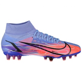 Nike Mercurial Superfly 8 Pro Km Fg M DJ3977 506 scarpe da calcio multicolore viola