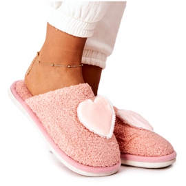 Pantofole rosa Heartbeat da donna