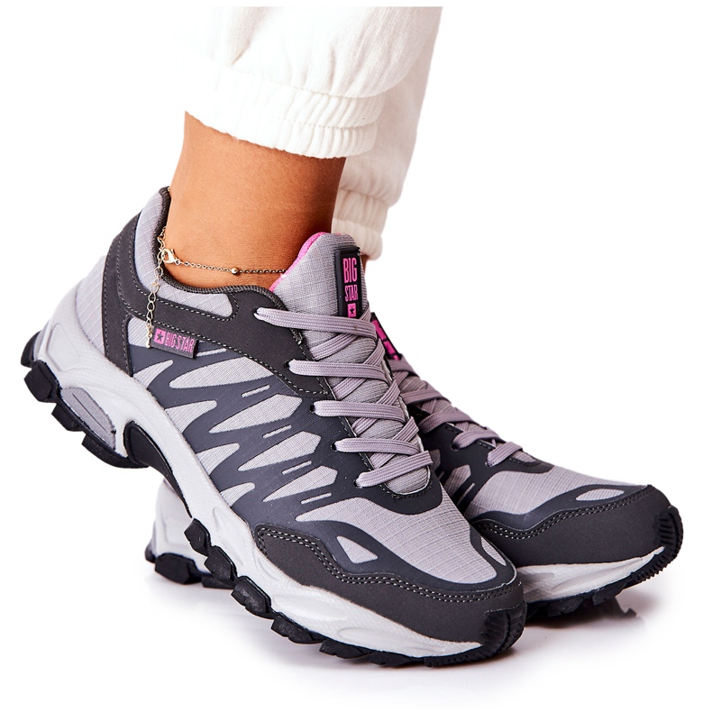 Scarpe Sportive Memory Foam Big Star GG274499 Grigio rosa