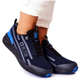 Scarpe sportive in pelle Big Star II274459 Navy Blue blu navy