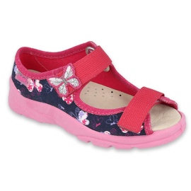 Scarpe per bambini Befado 869X145 blu navy rosa