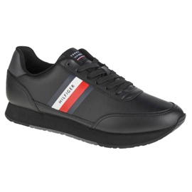 Tommy Hilfiger Essential Runner Winter Leather M FM0FM03814-BDS ​​scarpe nero