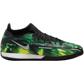 Nike Phantom GT2 Academy Df Sw Ic M DM0720 003 scarpe da calcio verde, multicolore verde