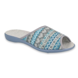 Scarpe da donna Befado pu 254D132 blu grigio