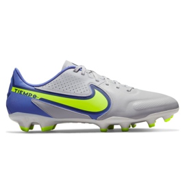 Nike Tiempo Legend 9 Academy Mg M DA1174-075 scarpe da calcio grigio, blu grigi