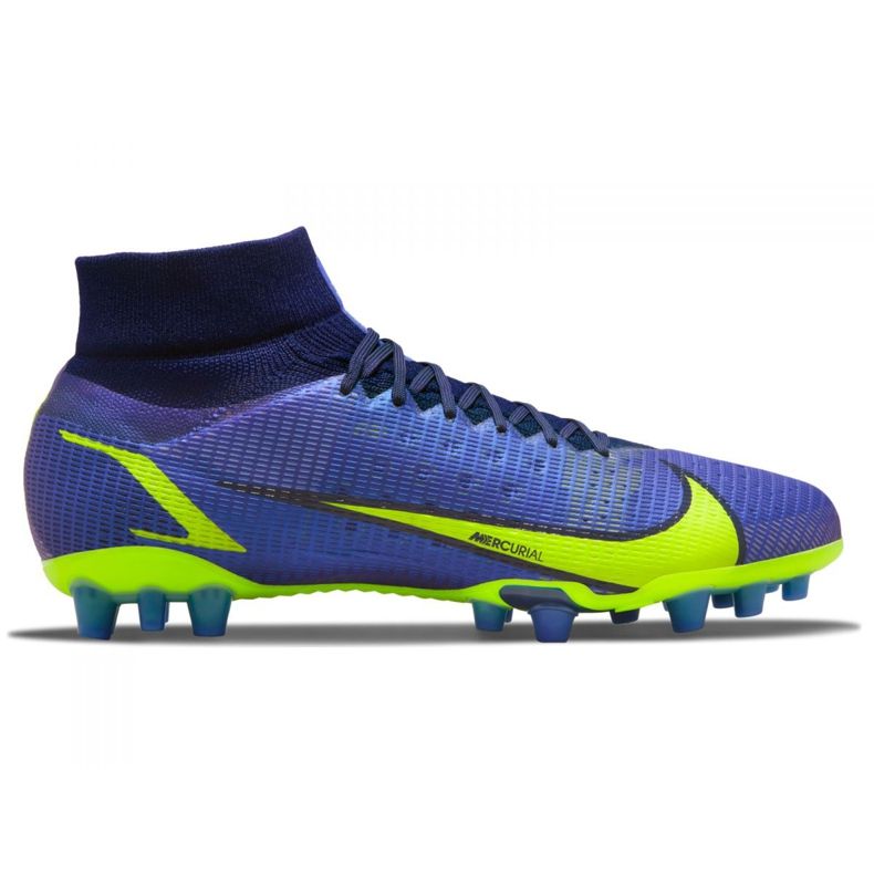 Scarpa da calcio Nike Superfly 8 Pro Ag M CV1130-574 blu navy blu navy